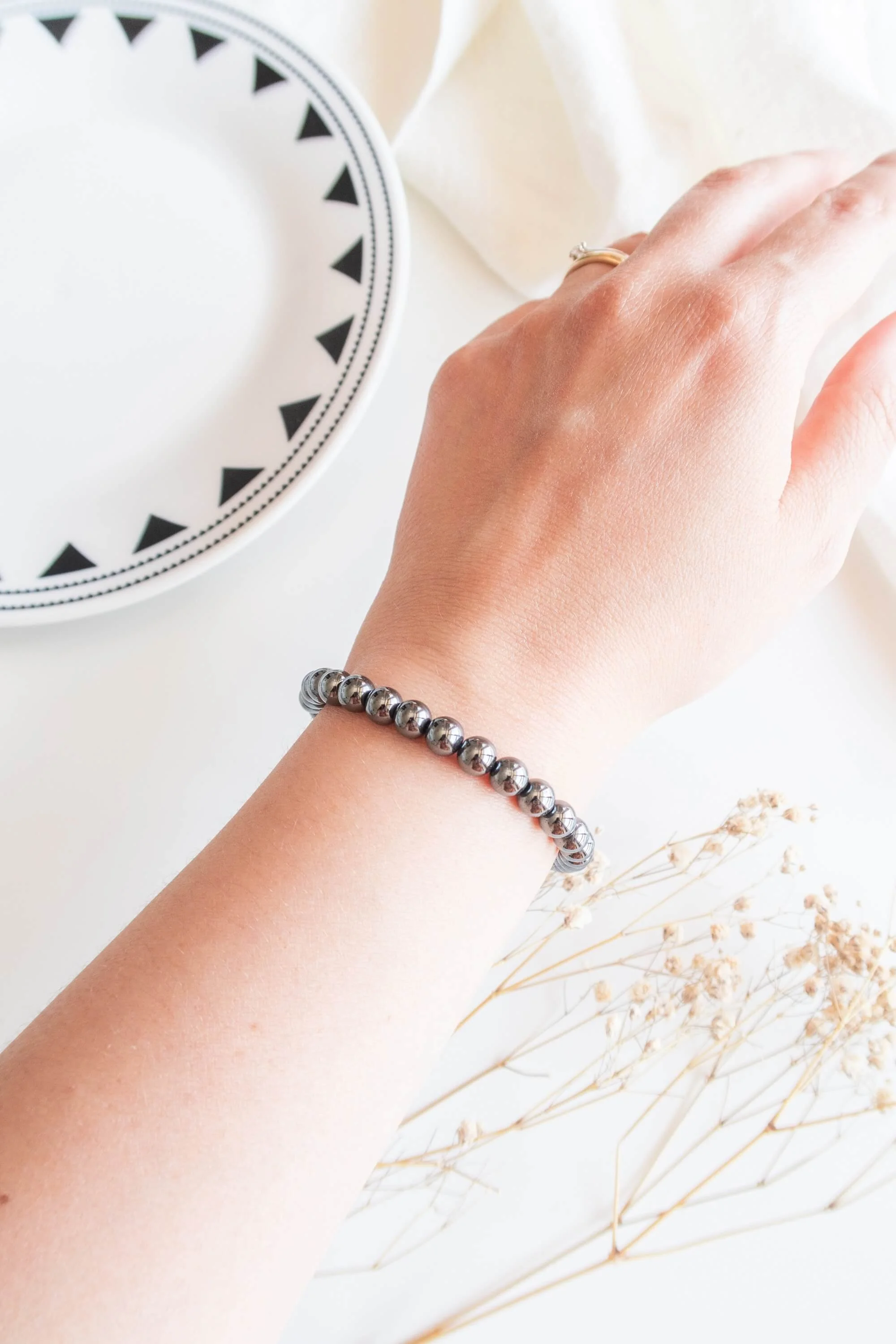 Bracciale in Ematite