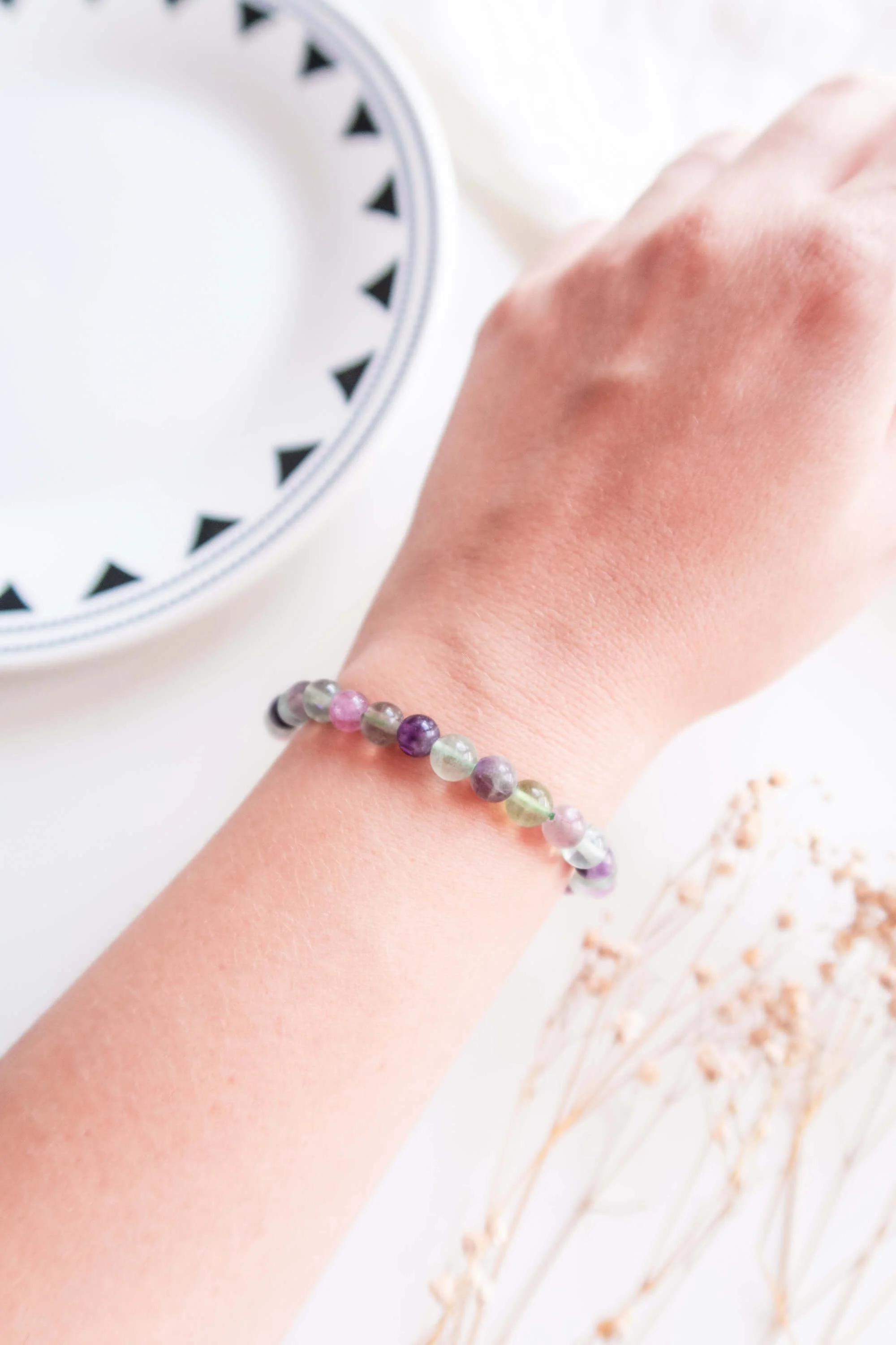 Bracciale in Fluorite