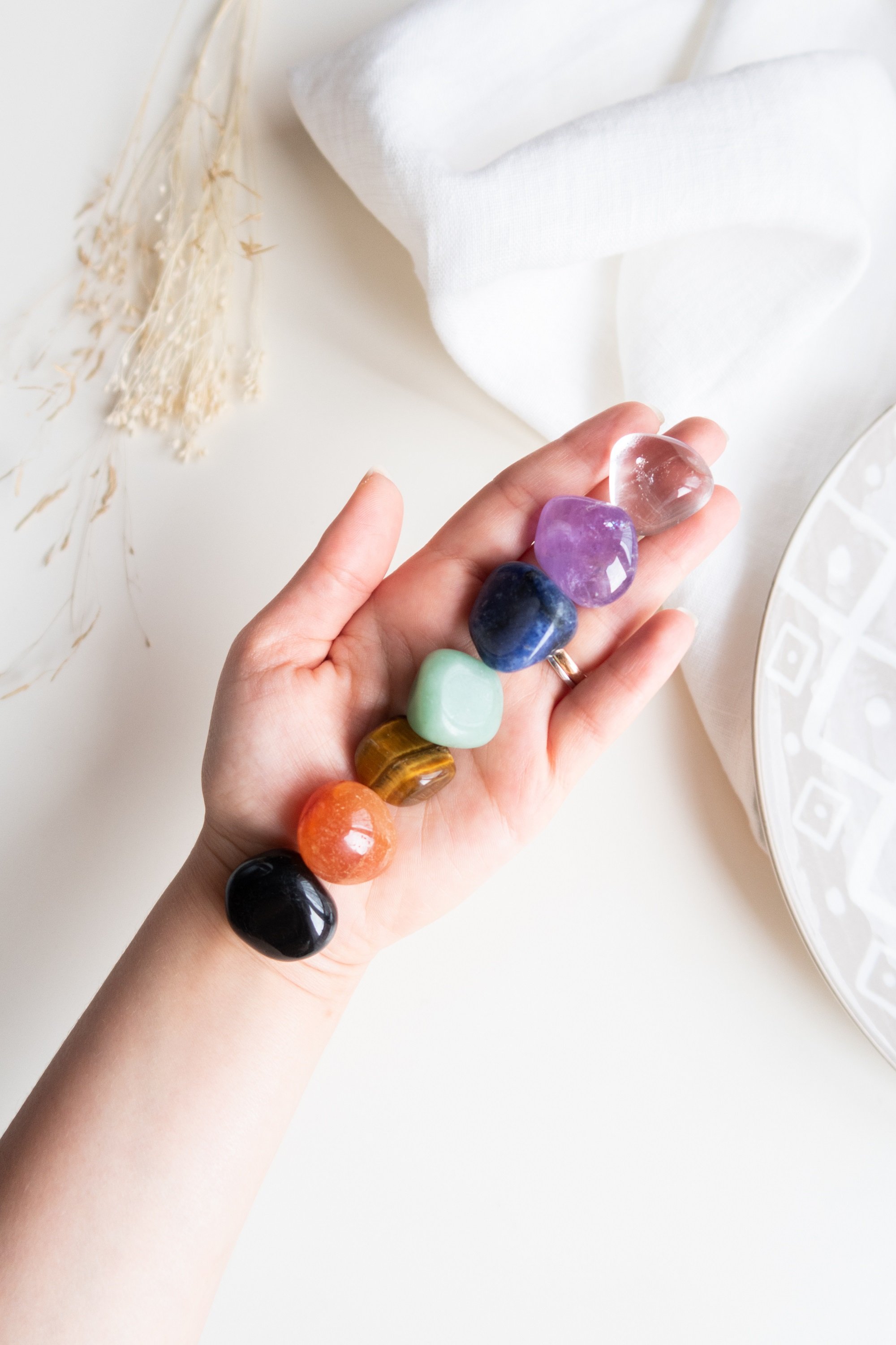 Kit di cristalli dei 7 Chakra