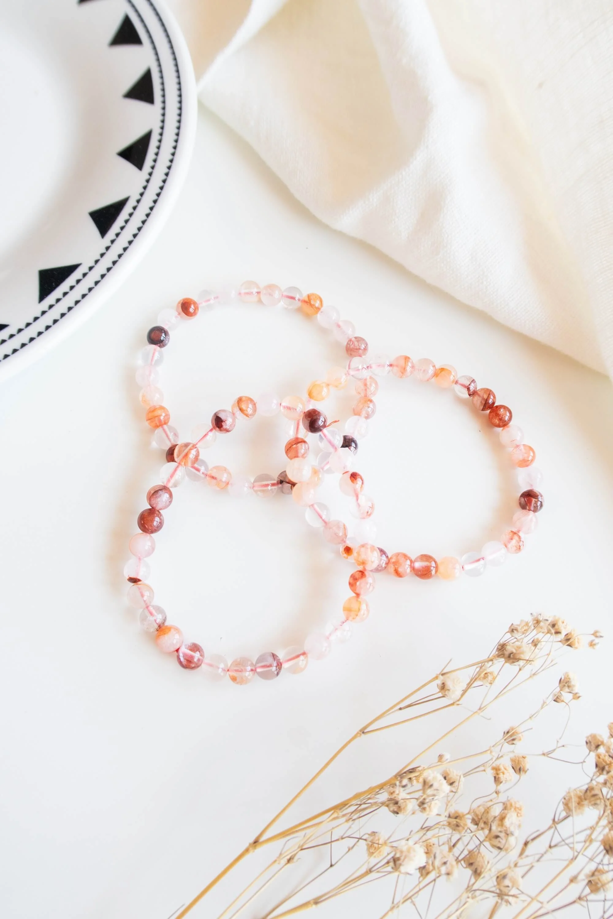 Bracciale in Quarzo Ematoide