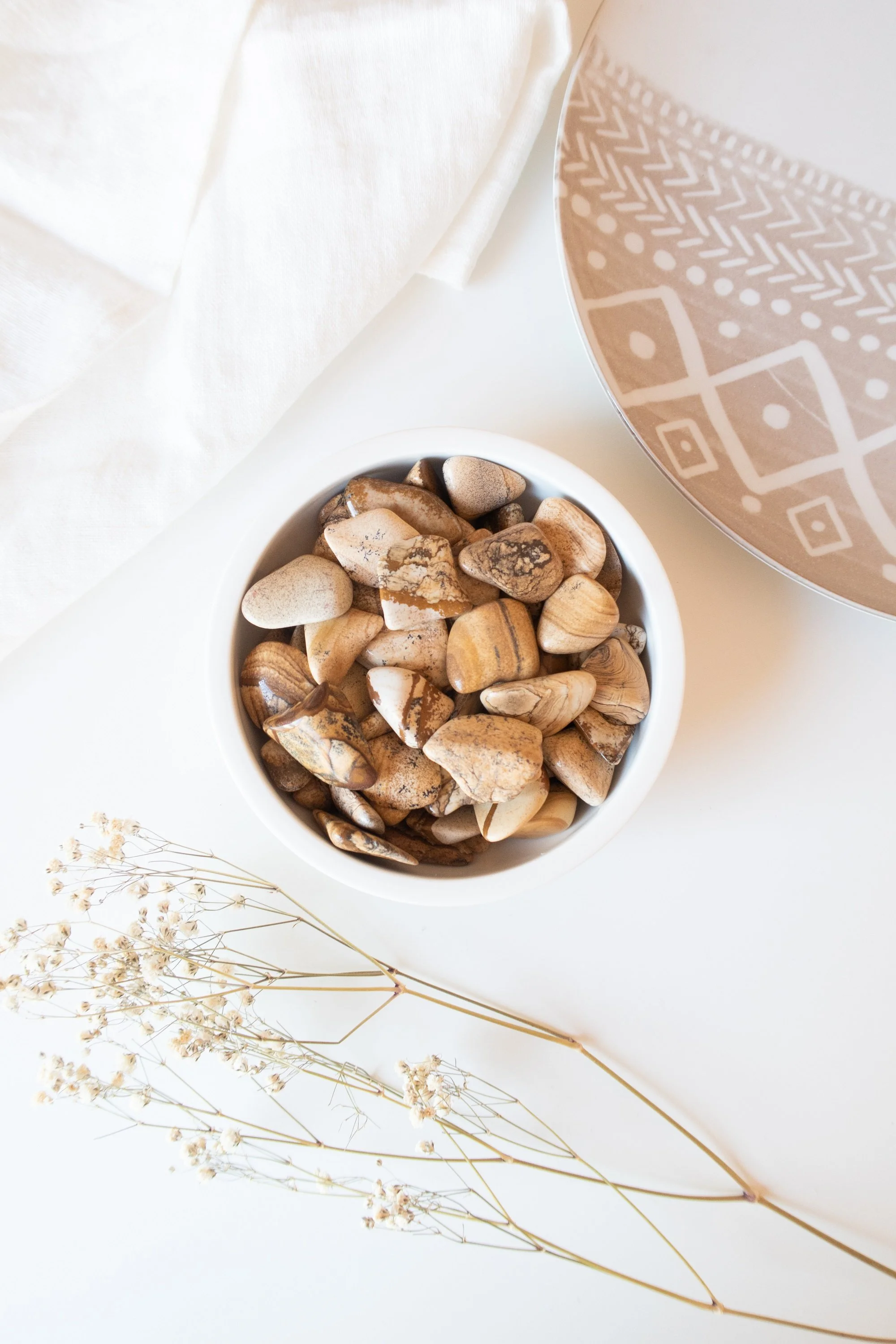 Pietra burattata di Diaspro Paesaggio