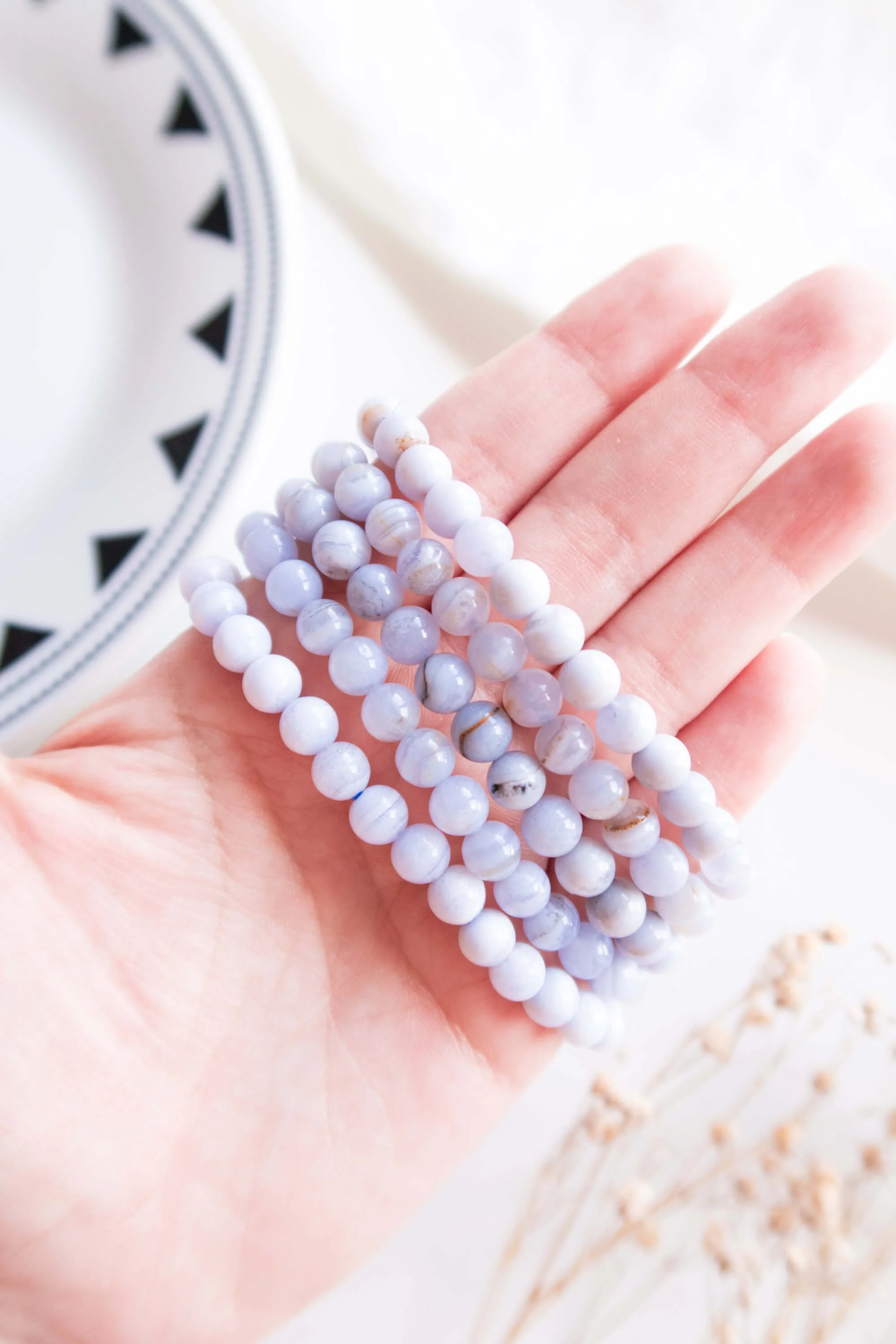 Bracciale in Agata dal Pizzo Blu