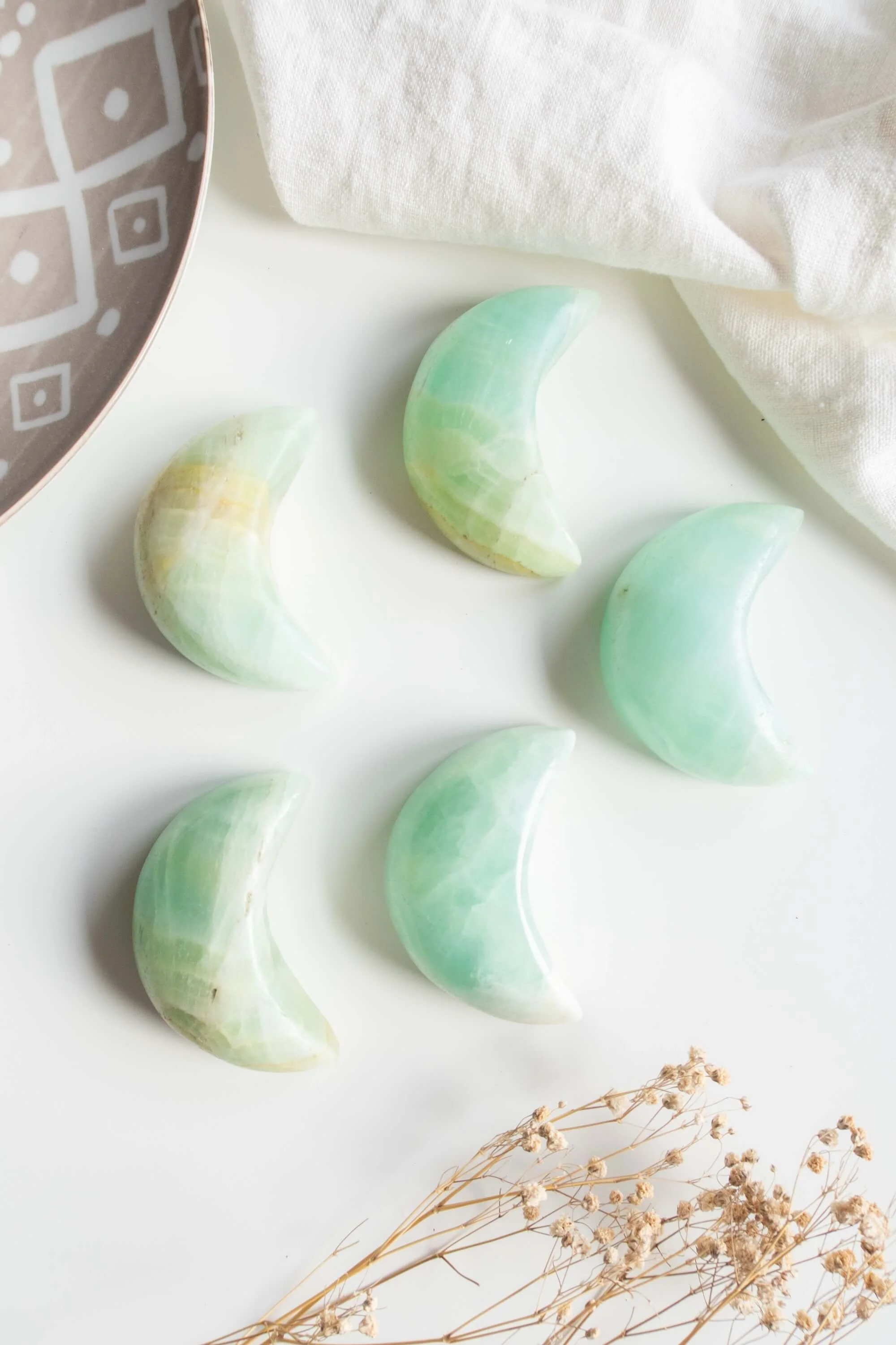 Luna di Calcite Pistacchio