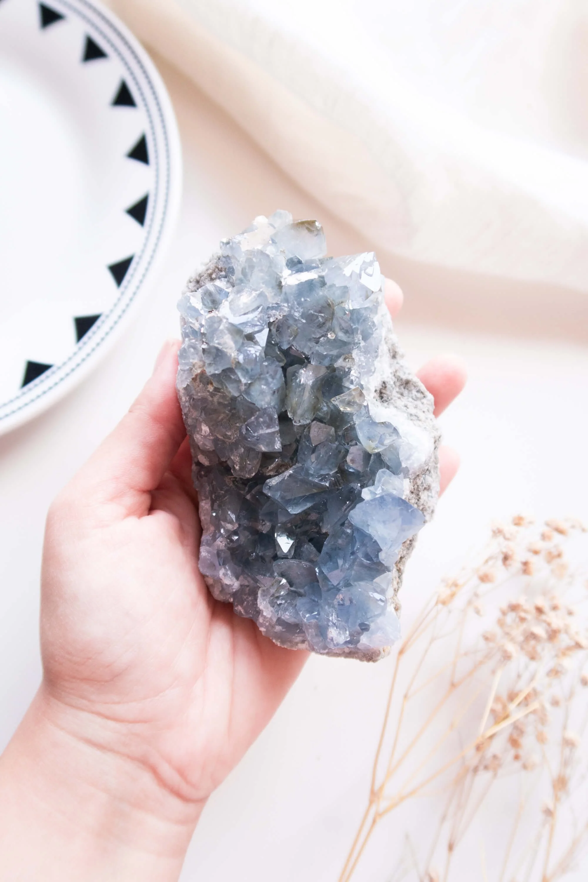 Drusa di Celestite