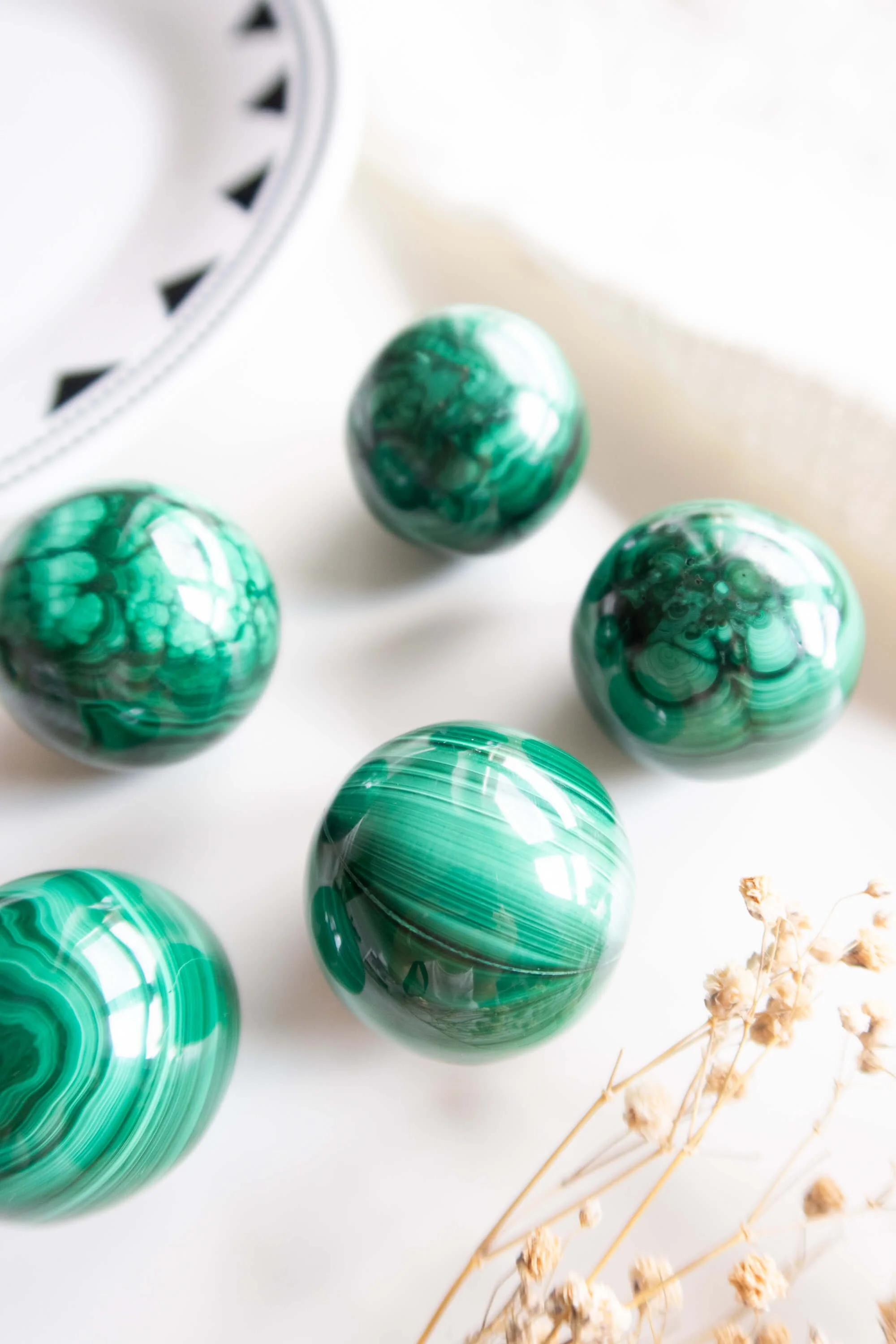 Sfera di Malachite