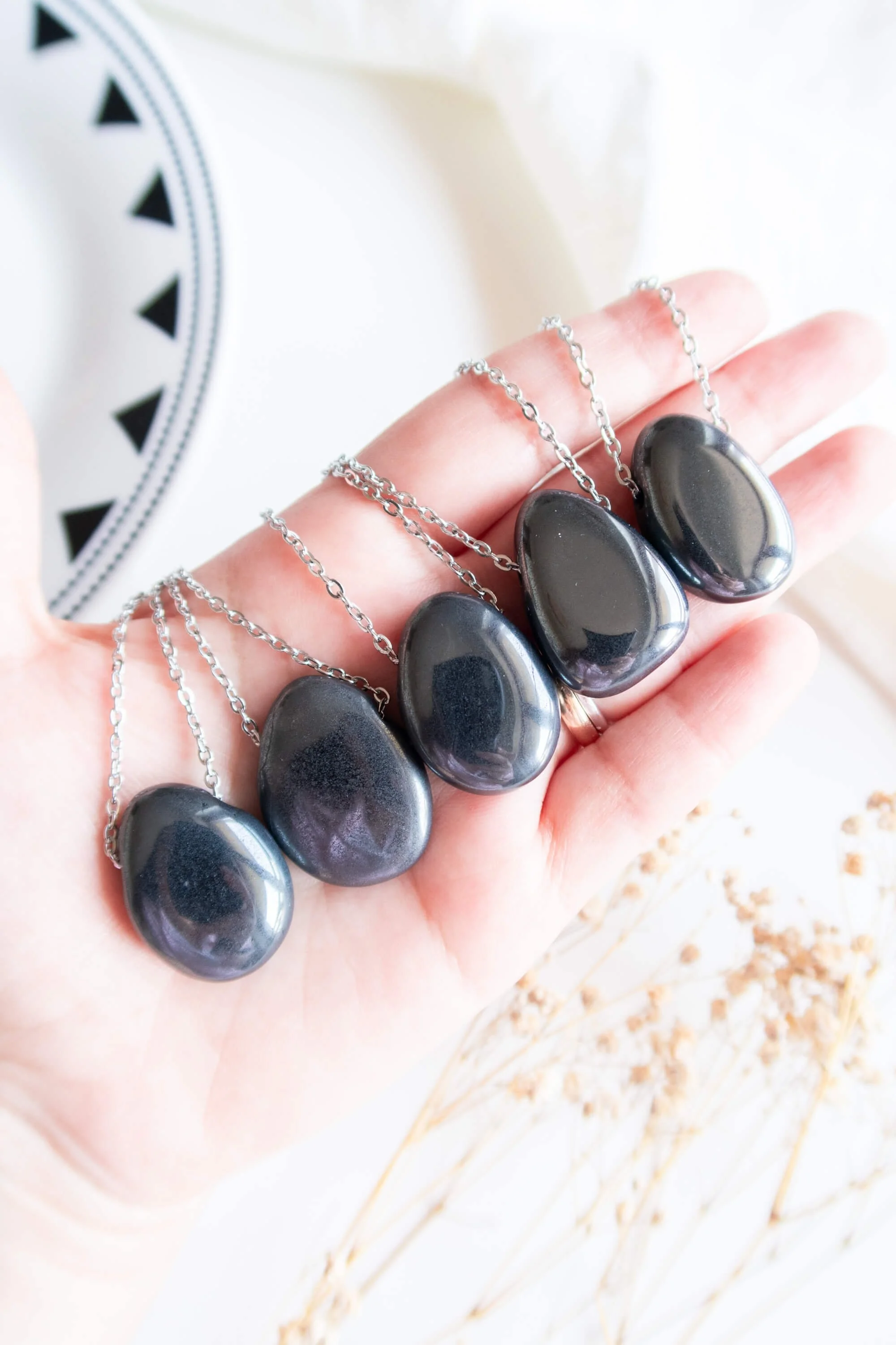 Collana in Ematite