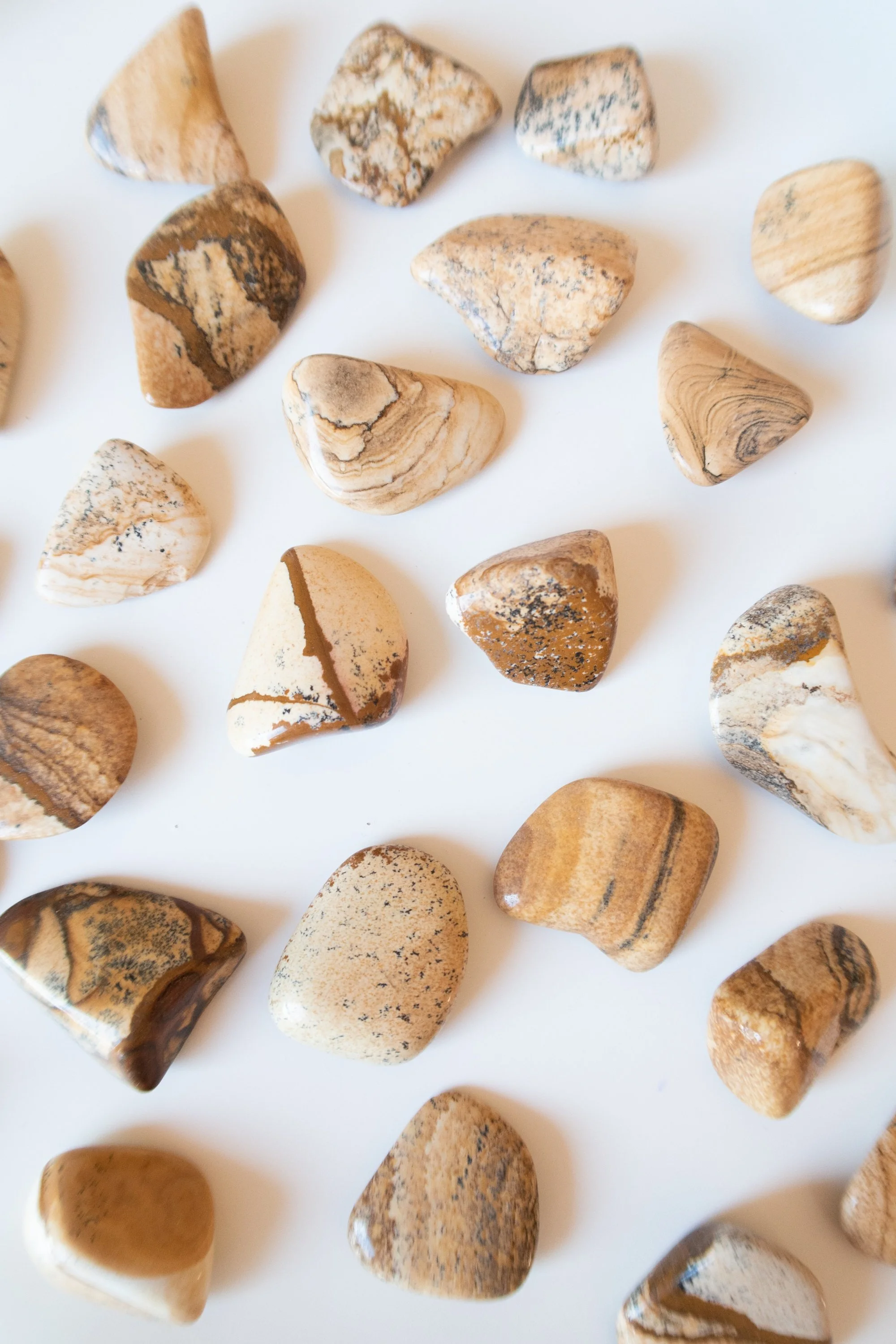 Pietra burattata di Diaspro Paesaggio