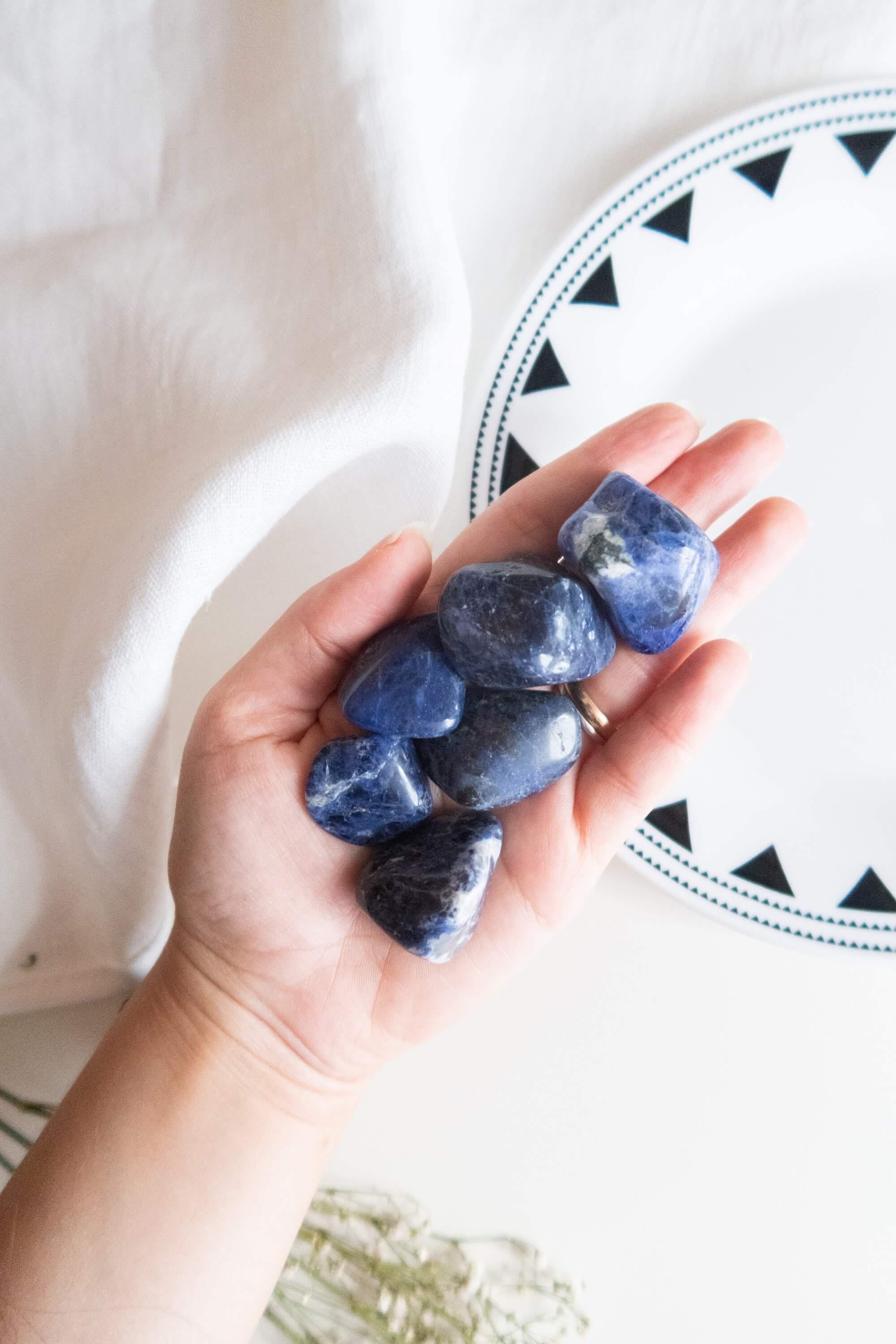 Pietra burattata di Sodalite