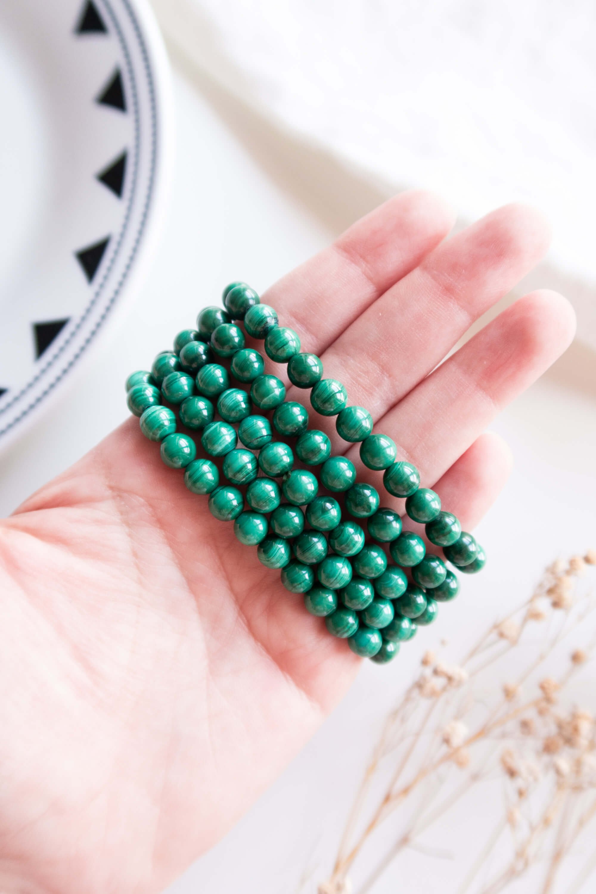 Bracciale in Malachite