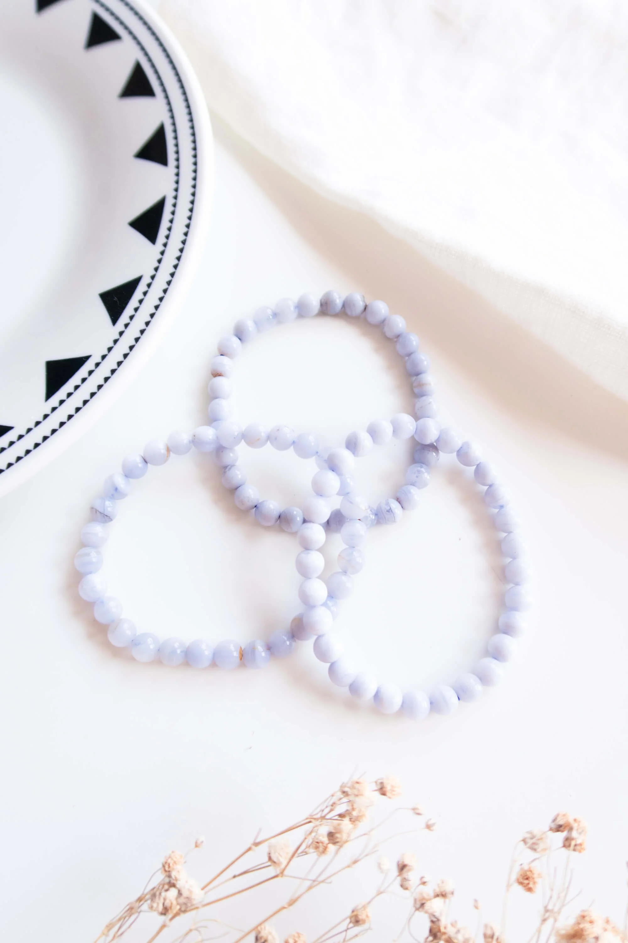Bracciale in Agata dal Pizzo Blu