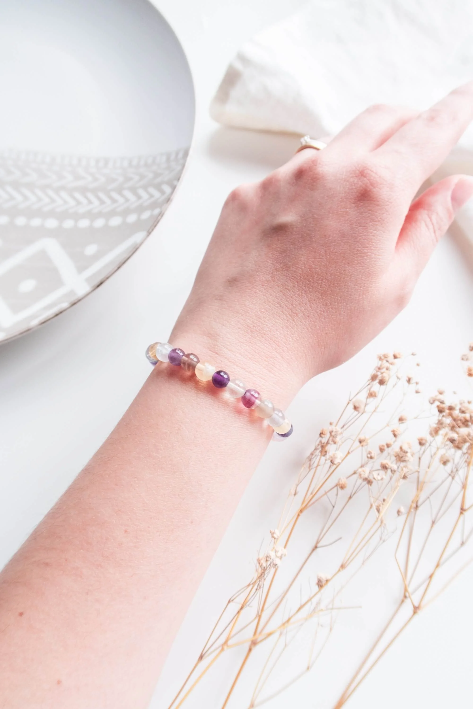 Bracciale in Fluorite