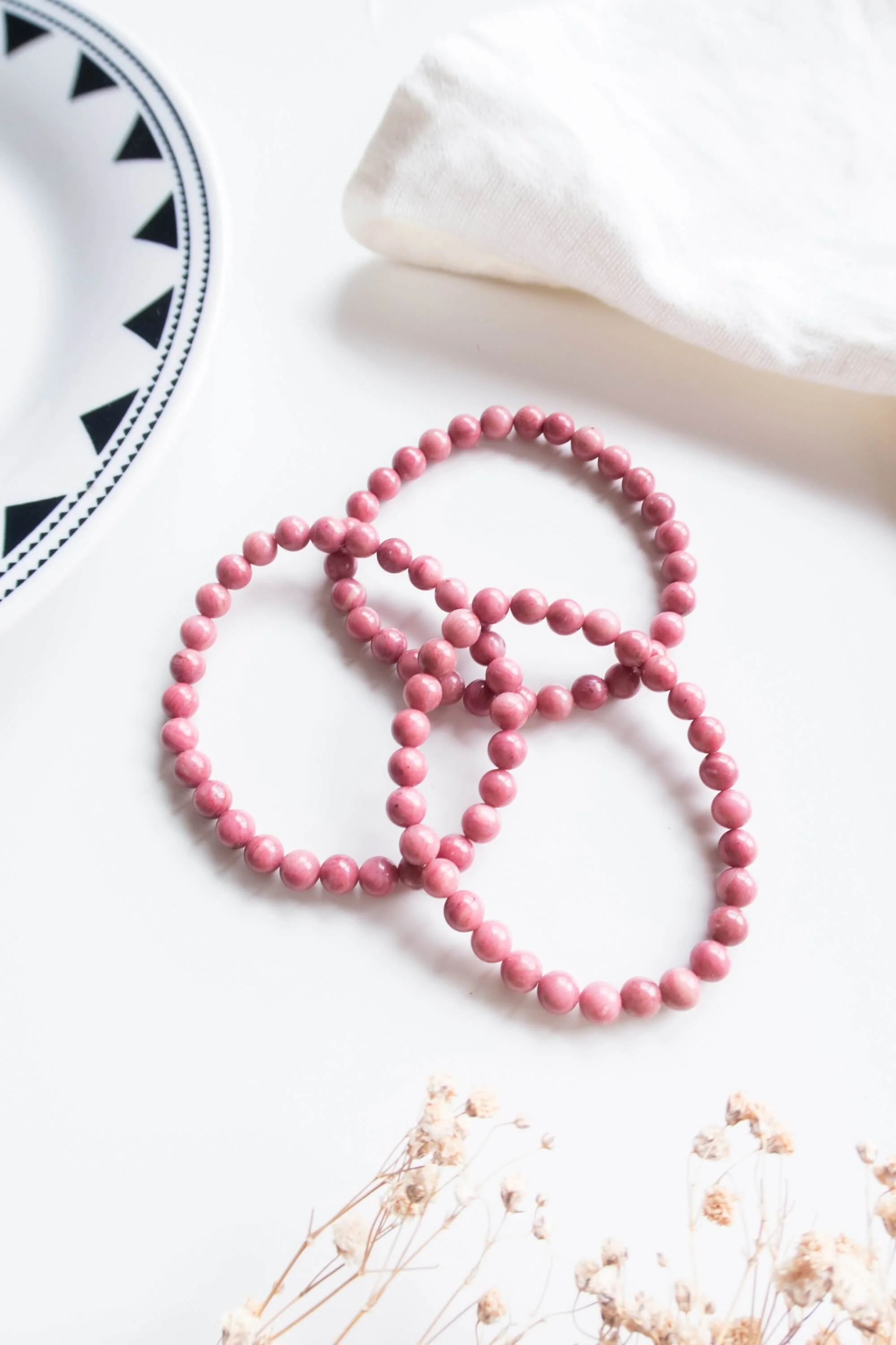 Bracciale in Rodonite