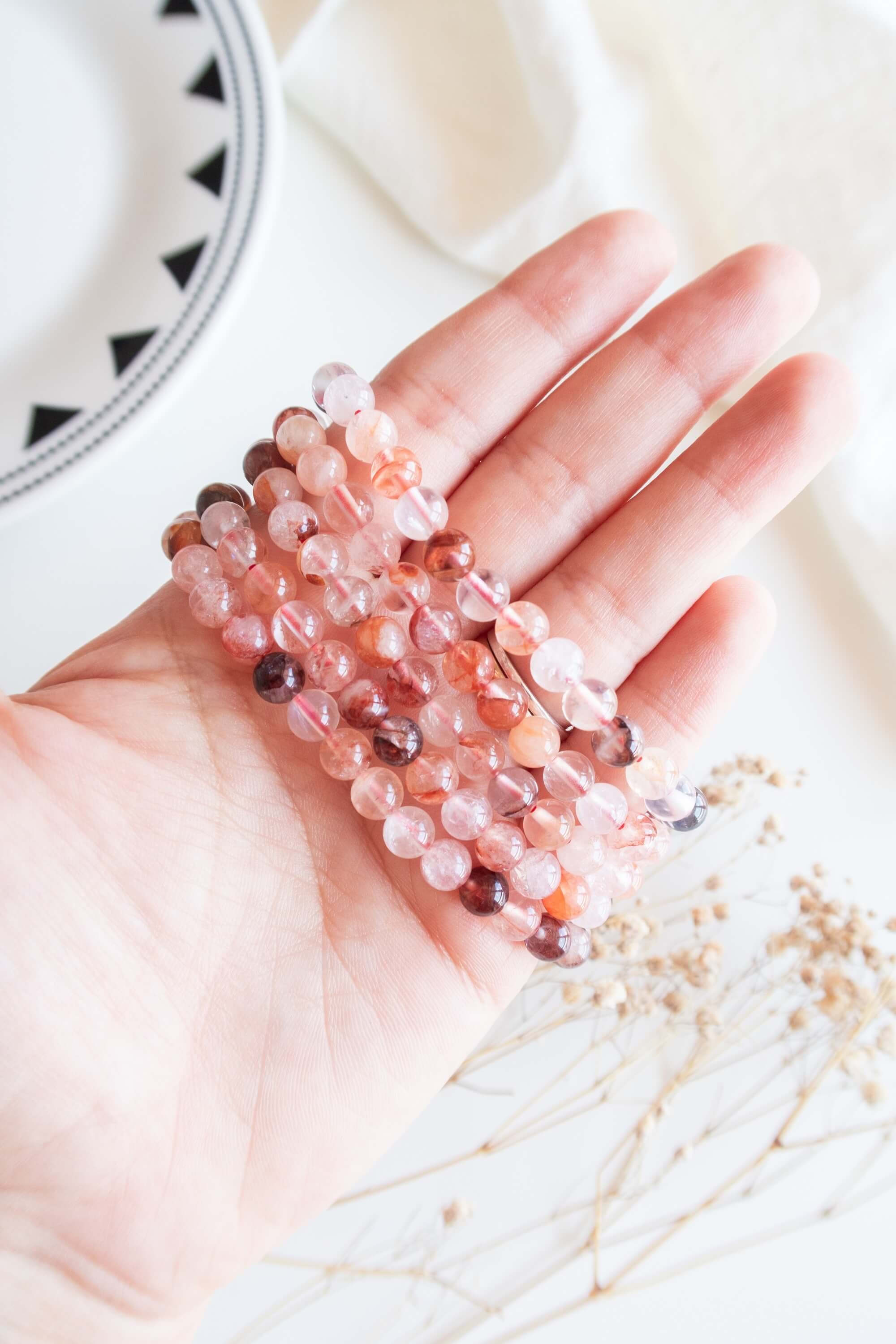 Bracciale in Quarzo Ematoide