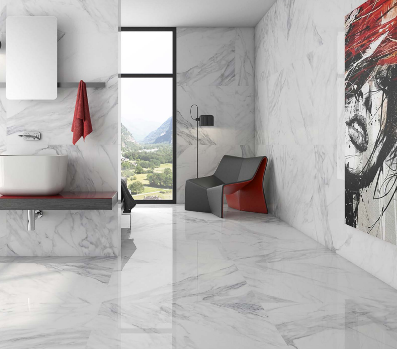 Geotiles Dante Blanco 