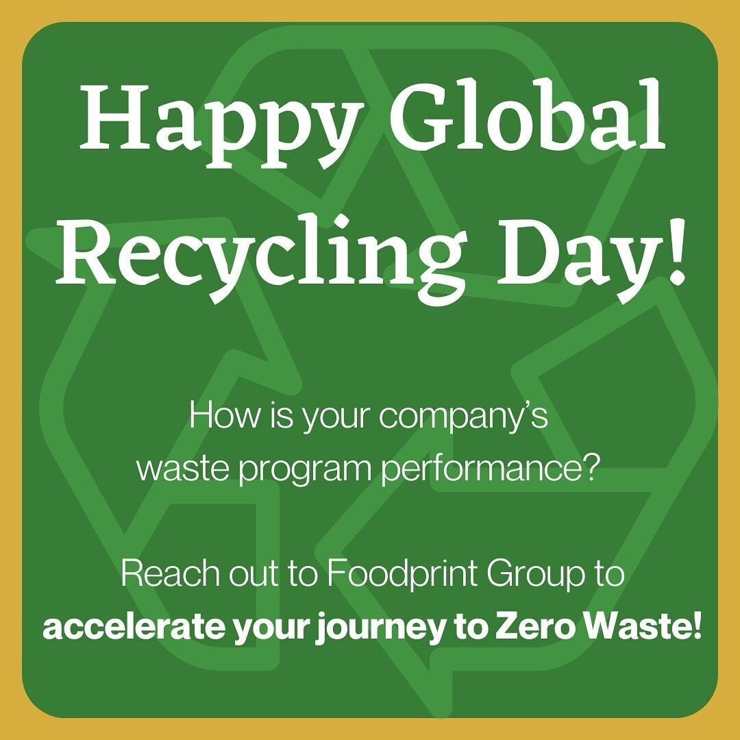 It&rsquo;s Global Recycling Day ♻️ we&rsquo;d love to make your business a more sustainable place to work! Get in touch with us on how to start your Zero Waste Program 😁

#sustainablebusiness #zerowaste #globalrecyclingday