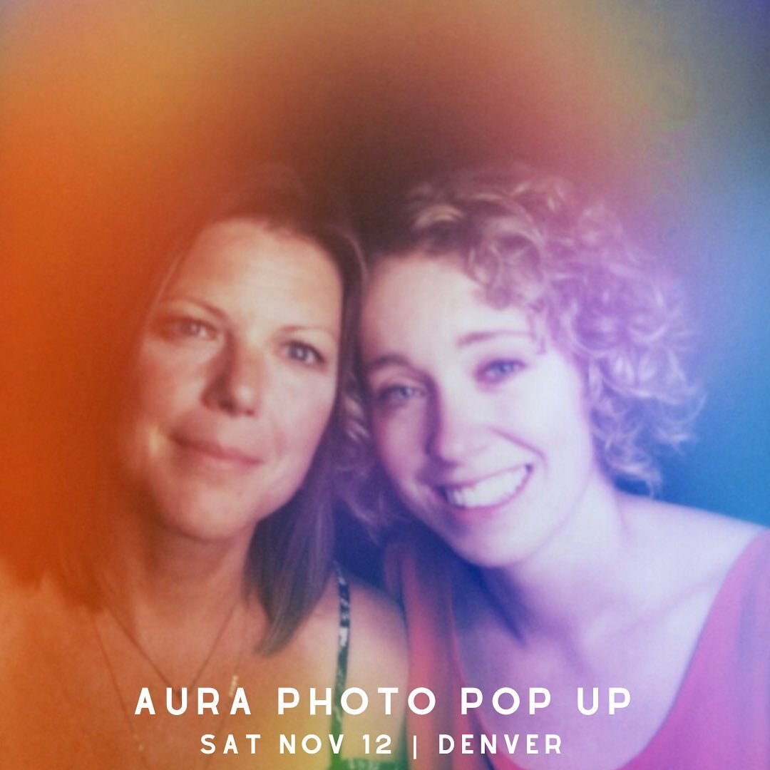 Aura photo magic is happening this weekend in Denver and you are invited! 🌈

Hello Loves 💗! We are over-the-moon to be popping up with aura photos + readings at Denver&rsquo;s loveliest modern metaphysical boutique 🔮 this Saturday and hope to see 