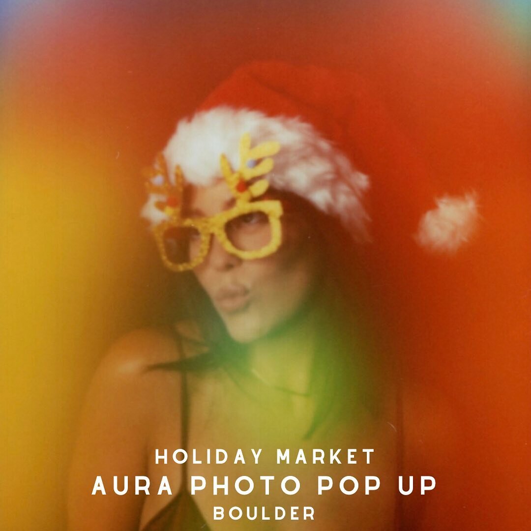 Will your aura say you&rsquo;ve been naughty or nice? 🎊

Come find out this Sunday at Boulder&rsquo;s best holiday market, @the_foundcollective, where we will be popping up with aura photo sessions and readings✨. 

Want to get in on the magical aura
