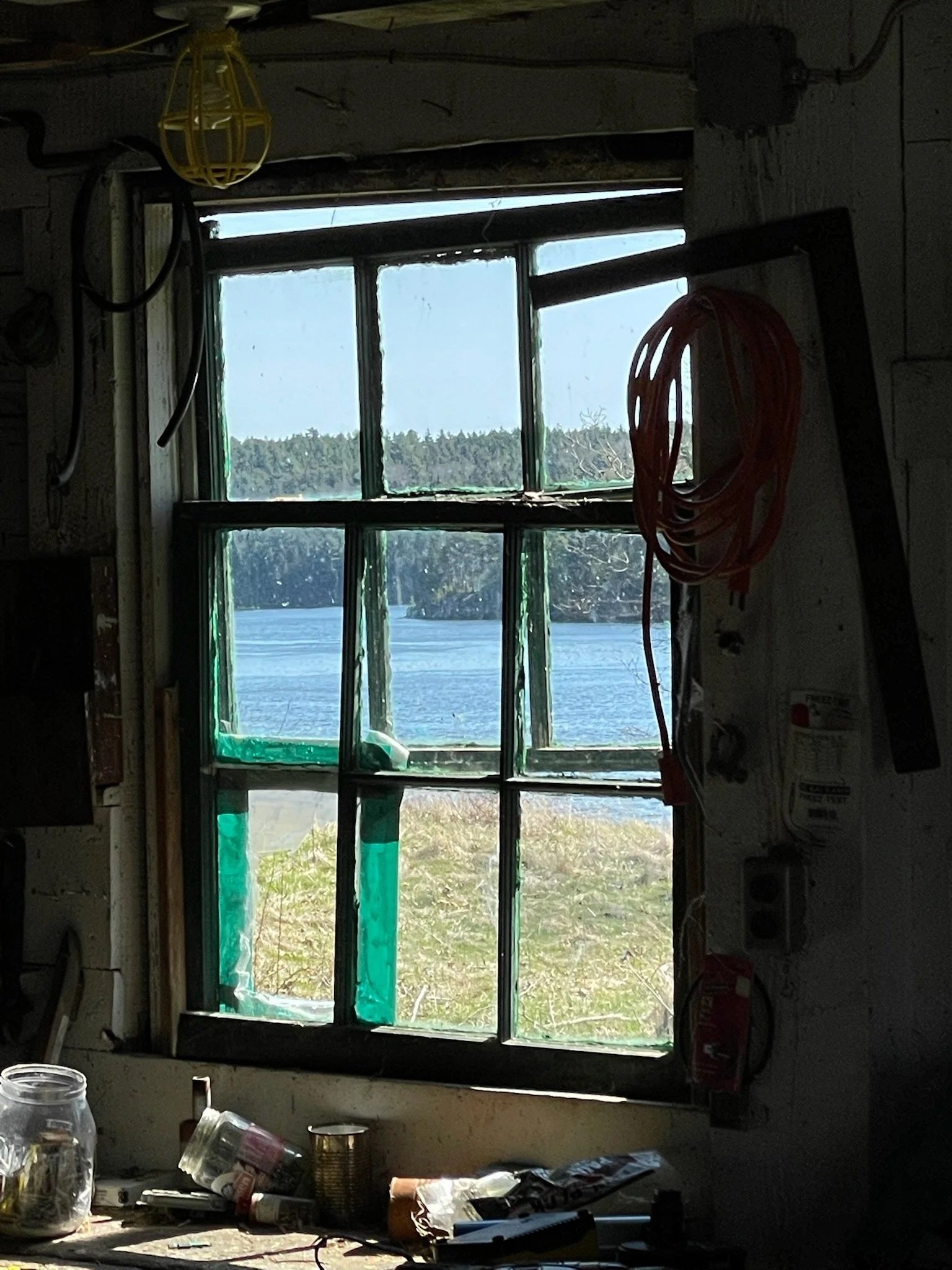 New Windows for Island Barn