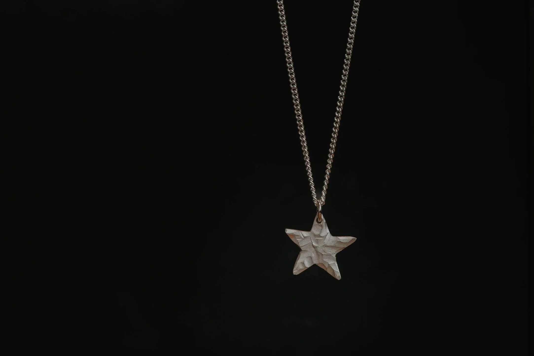 Textured Star Pendant