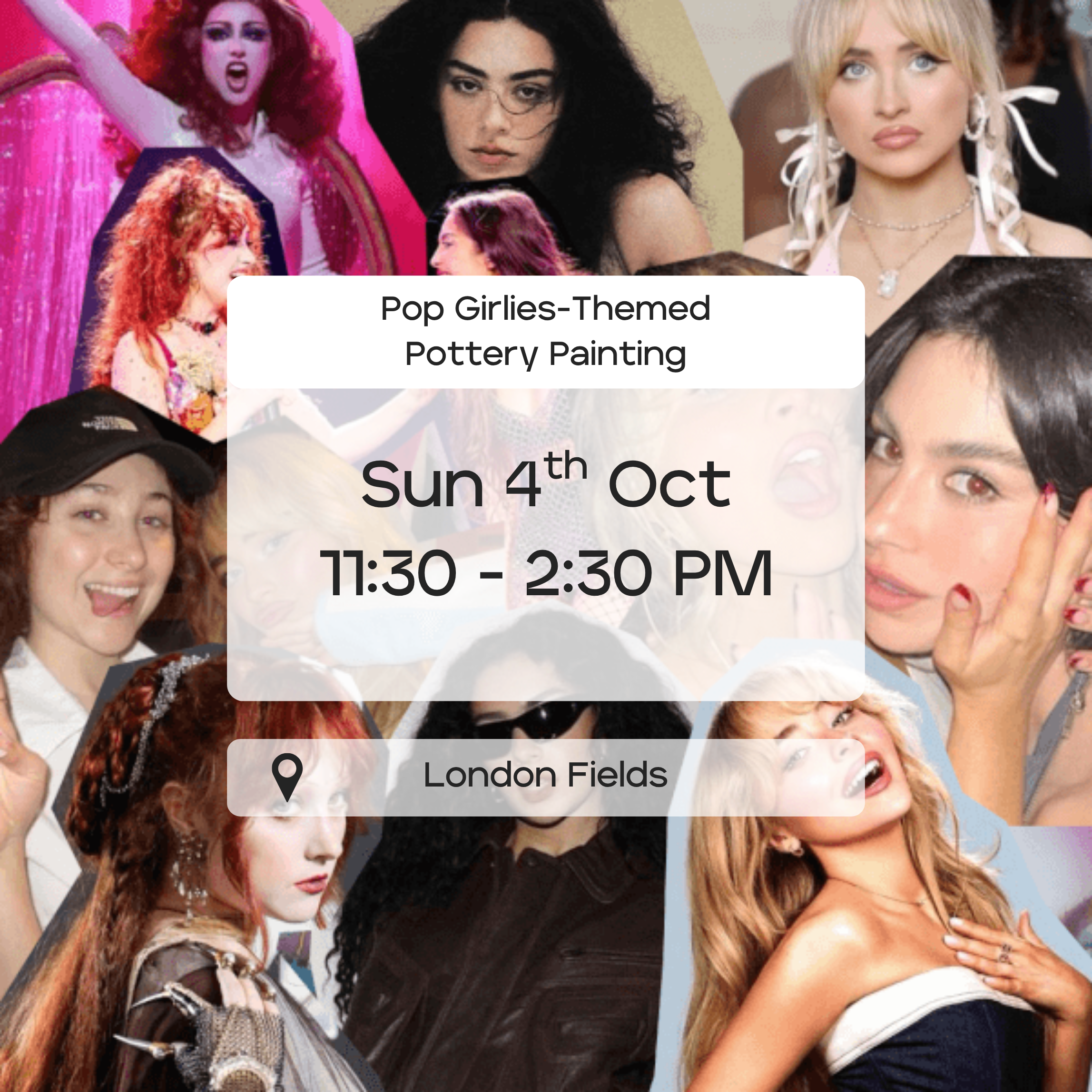 Pop Girlies PYOP 4th October 11:30am