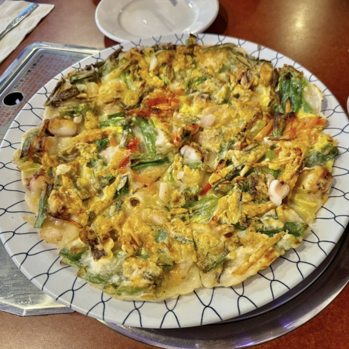 Best Dish We Ate This Week 🍽️: Seafood Pajeon