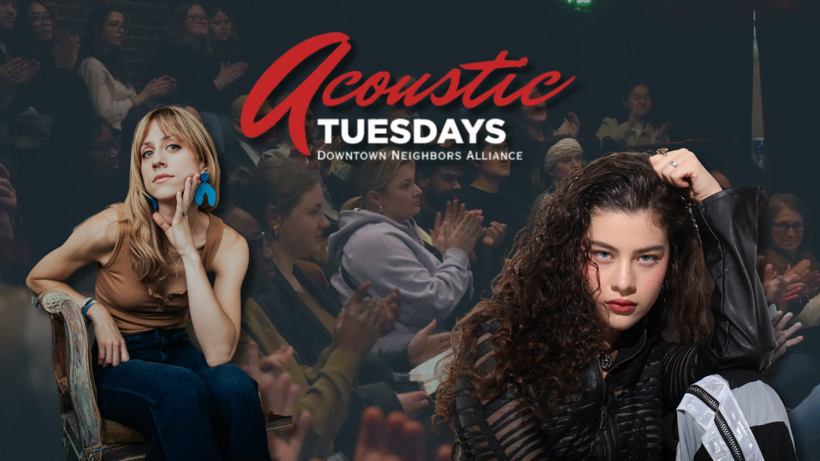Acoustic Tuesdays are Back! Anne Eliza and Talie Take the Stage March 24th
