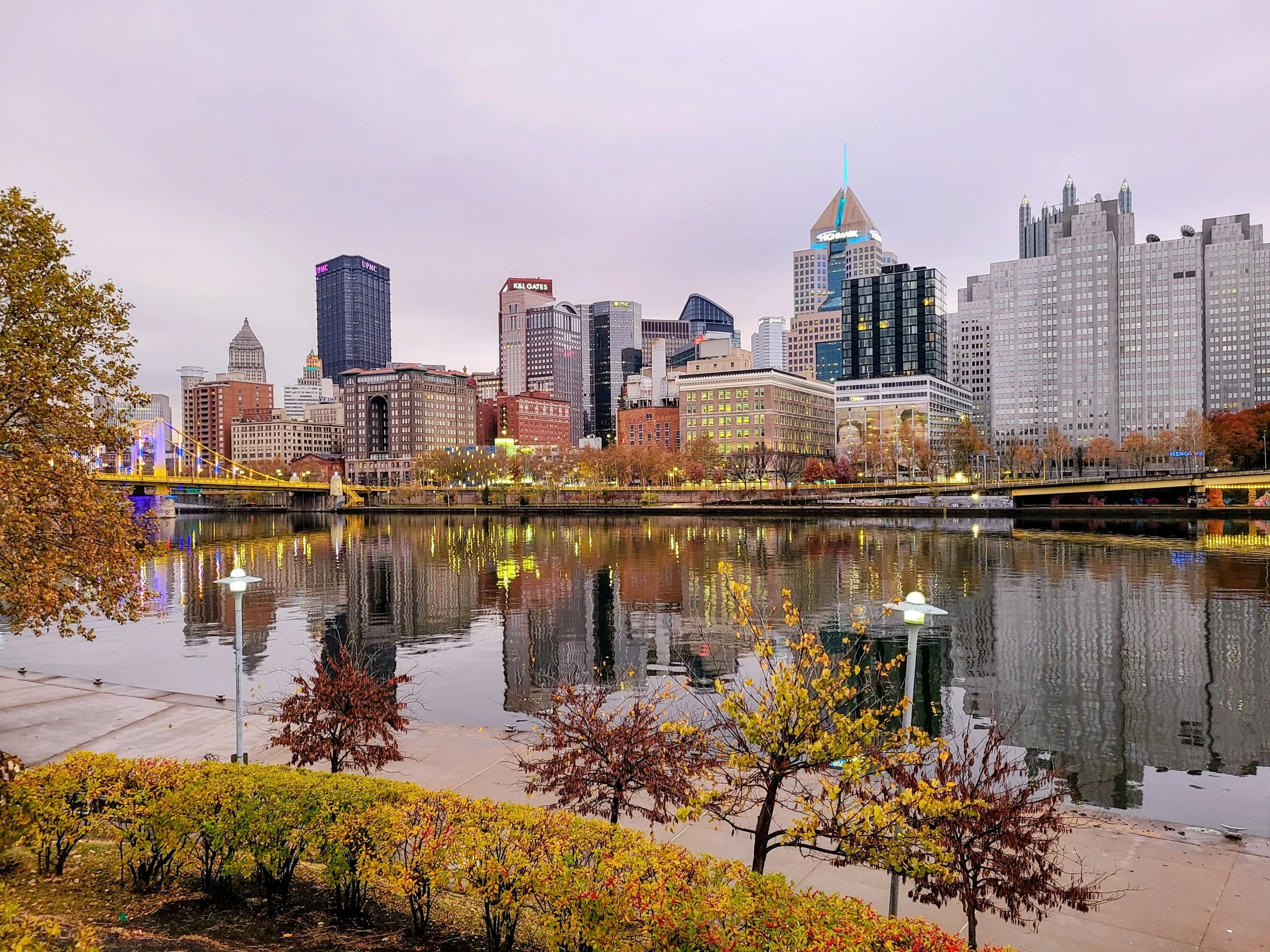 Photographer: Richard Burgunder

Captured From: Roberto Clemente Memorial Park

Story Behind the Shot: “Sunrise over Pittsburgh from the North Shore”