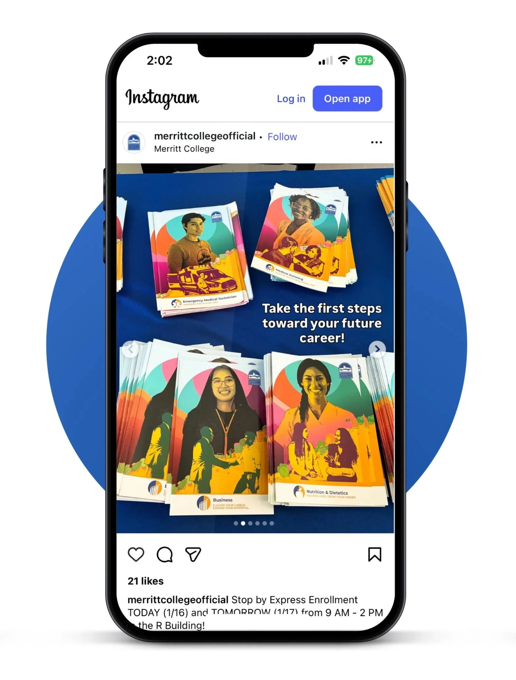 FFG Merritt College Career Education Brochures