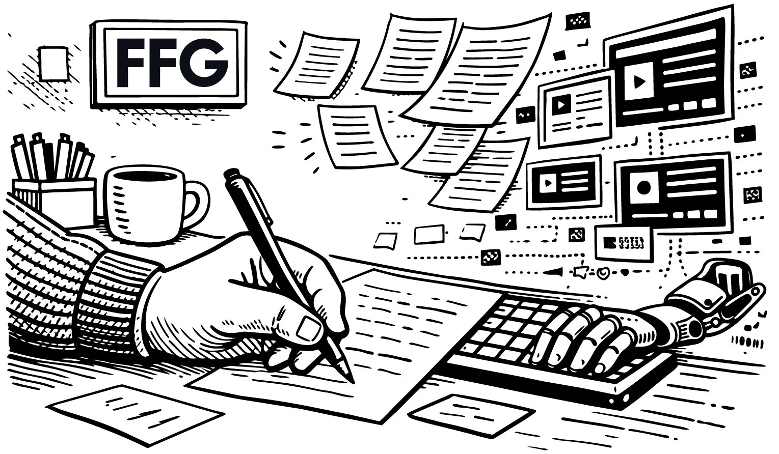 Sketch of AI Assistance for Writing