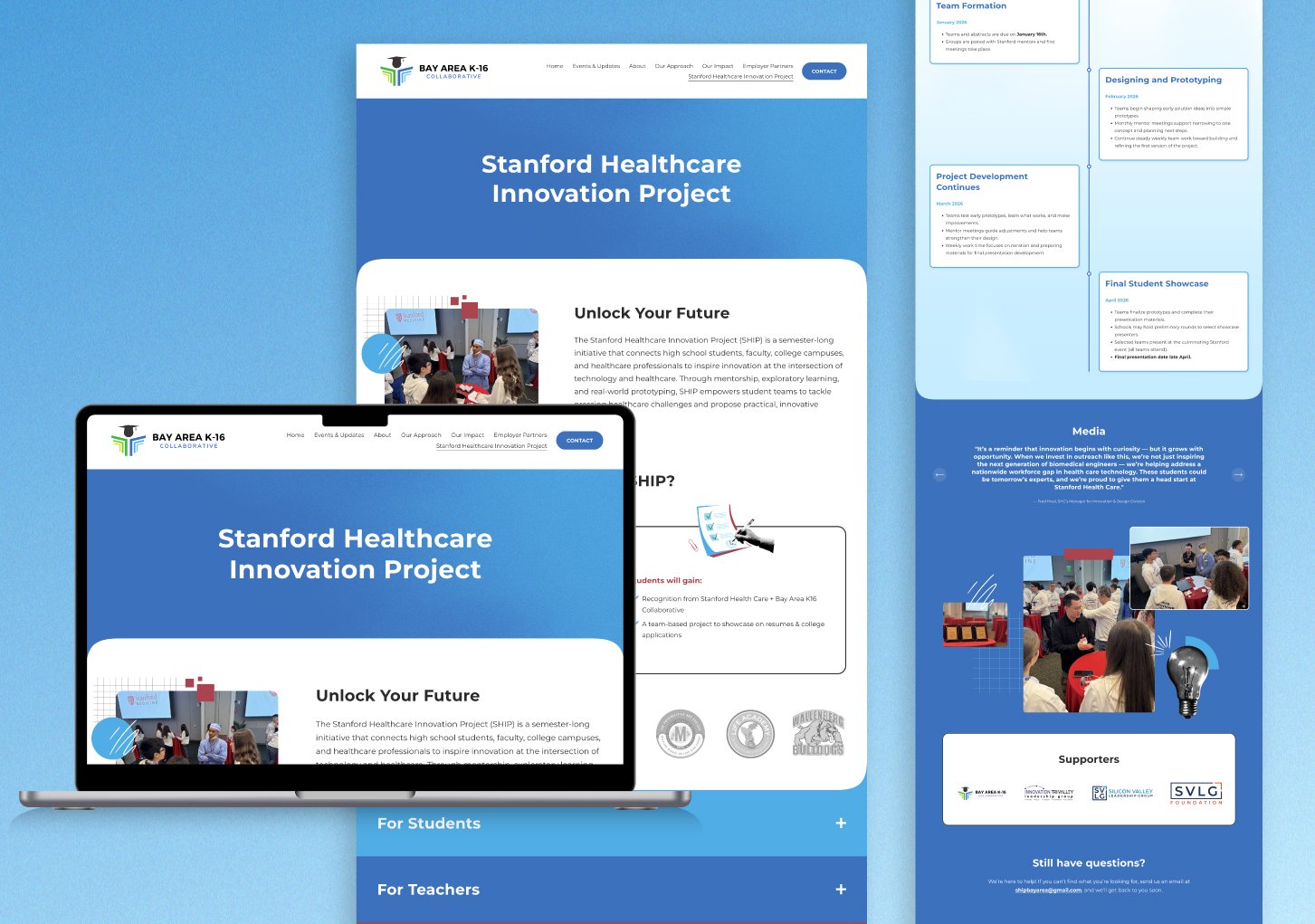 Stanford Healthcare Innovation Project Website
