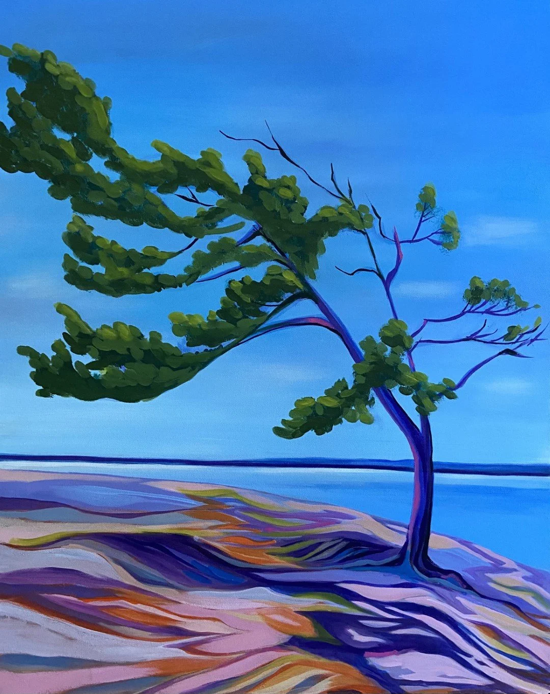 The Tree in Killarney  (24"x 36") SOLD