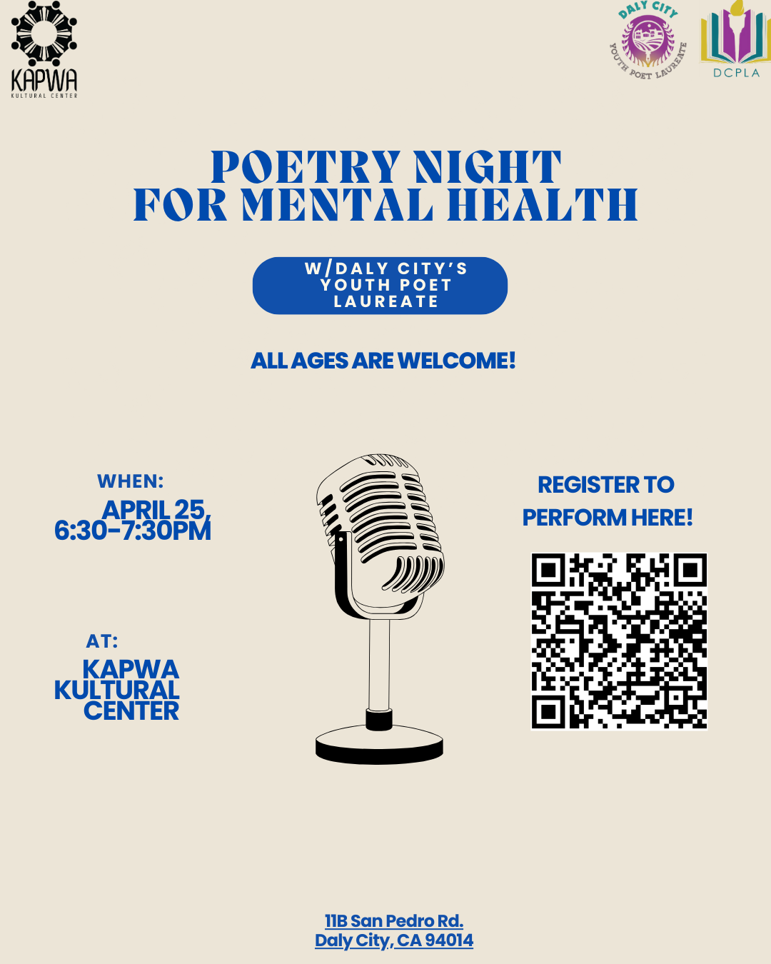 Poetry Night for Mental Health
