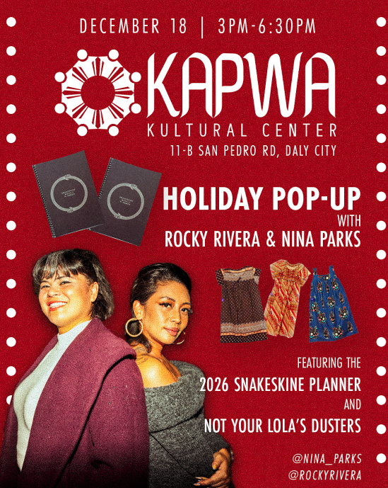 Rocky Rivera and Nina Parks Holiday Pop-Up