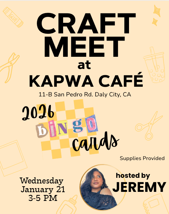 Craft Meet: 2026 Bingo Cards