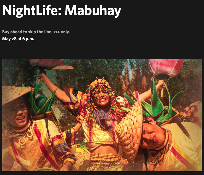 Mabuhay Night at Cal Academy Boba Pop Up