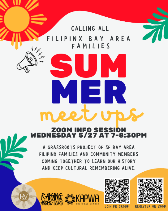 Filipinx Bay Area Family Summer Meet Ups
