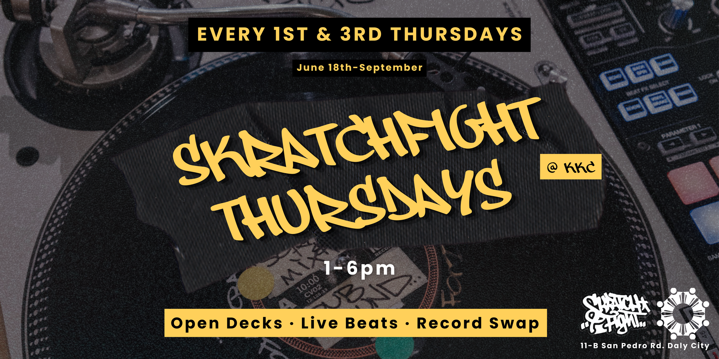 SKRATCHFIGHT this Thurs 7/2!