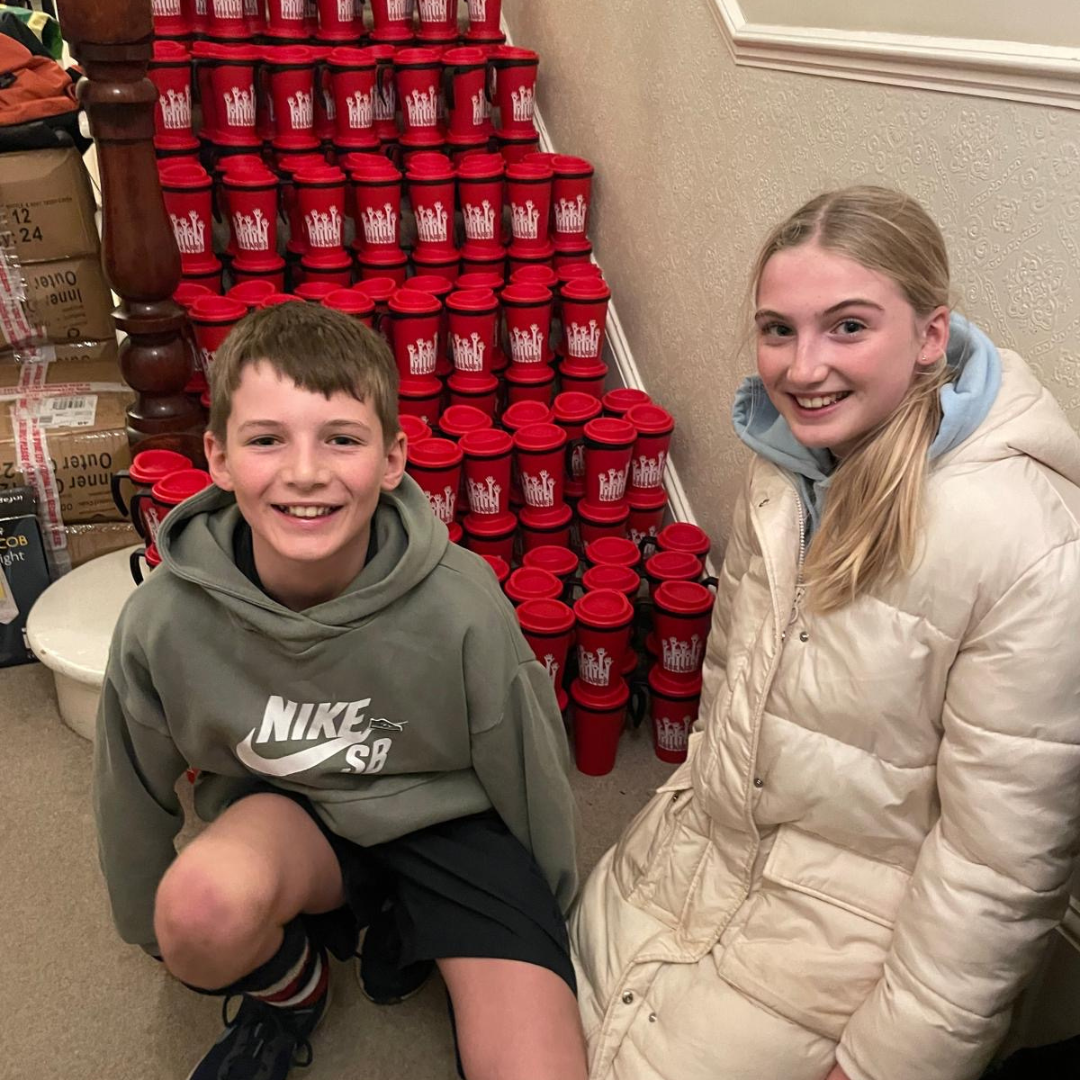 ^^^ Young volunteers for RBKares' Warmer in Winter Bags