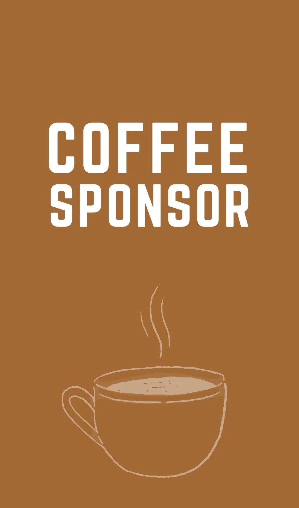 Coffee Sponsorship