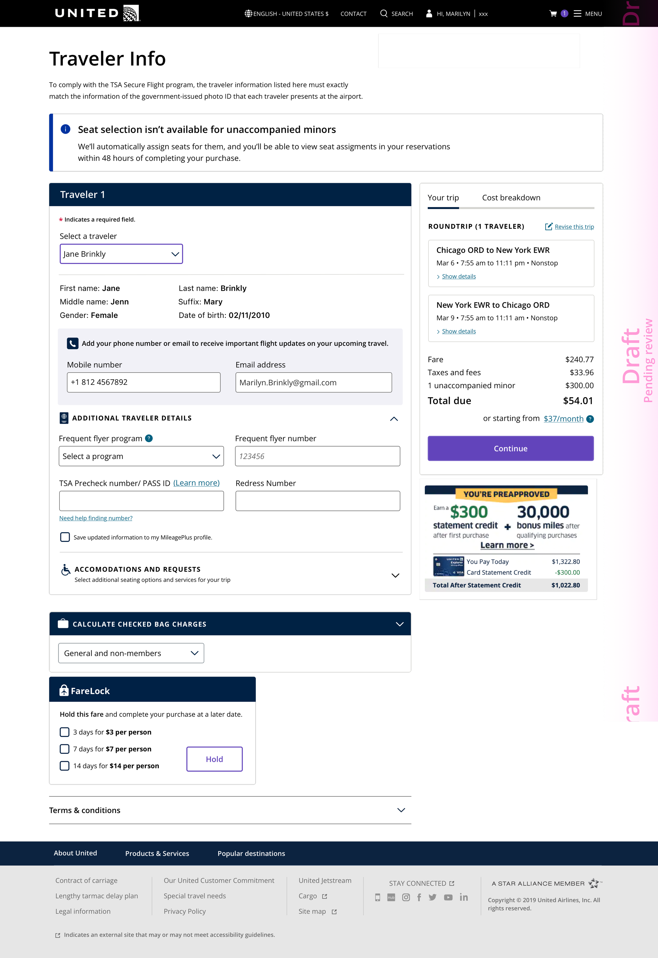 UMAR - Signed in flow - Traveler Info - 1 pax - main flow .png