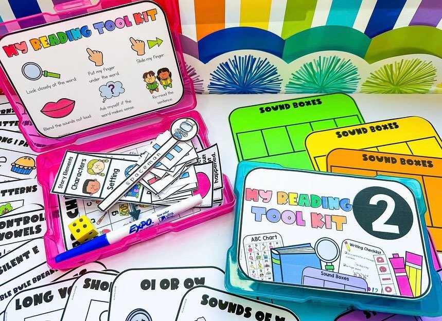 It&rsquo;s the last day of the Tool Kits sale! 

If you own my best-selling Math Tool Kits, you&rsquo;re going to love the literacy kits also!
Keep all your phonics, reading comprehension, and writing tools at your students&rsquo; fingertips!

This r