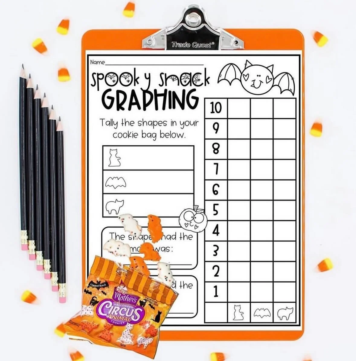 Eeek! It&rsquo;s almost time for some Spooky Snack Math!

Grab the Mother&rsquo;s Iced Animal Cookies in Halloween Shapes when you&rsquo;re doing your grocery run so that you can do this fun math activity!

You can find my Spooky Snack Math activity 
