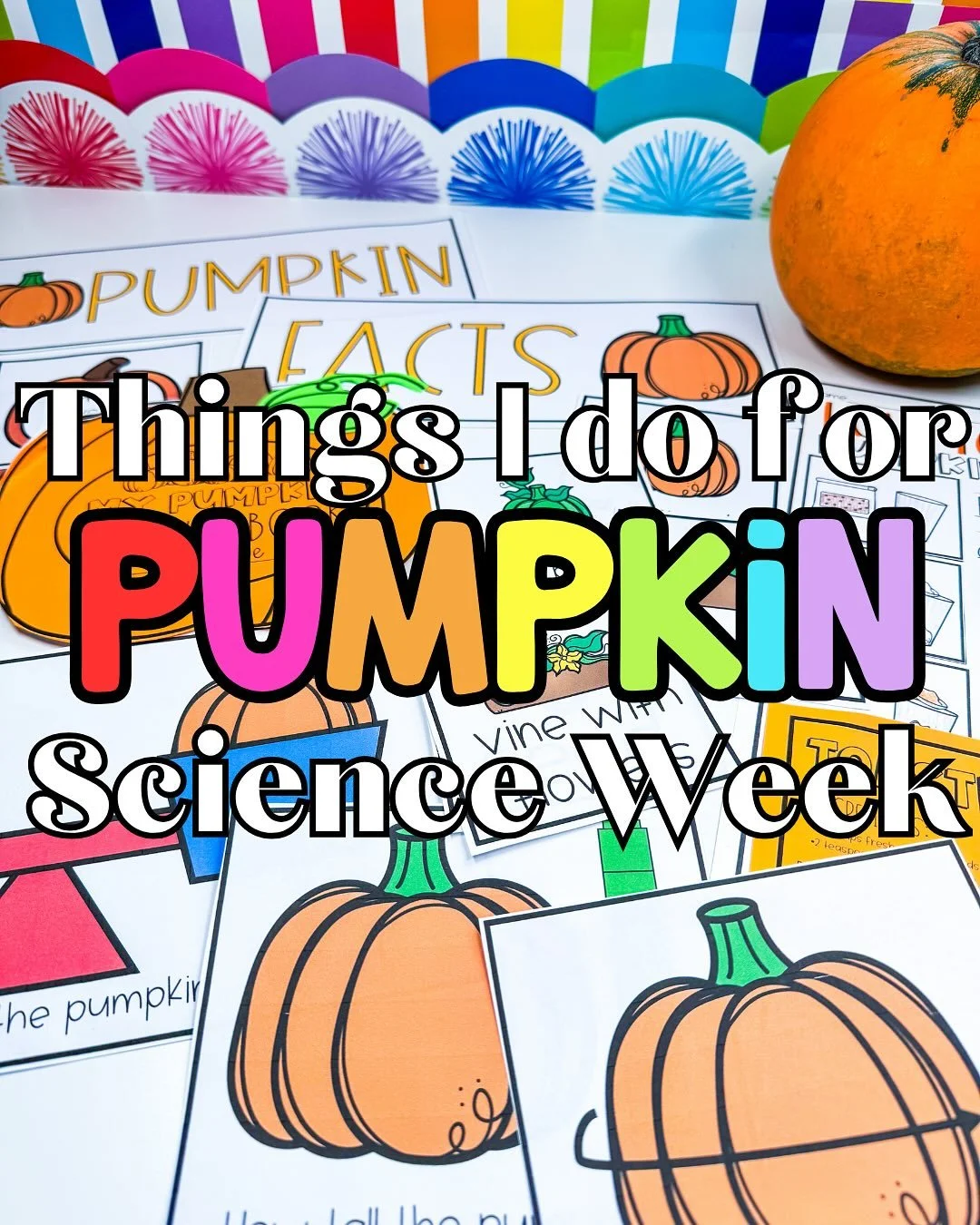 Comment PUMPKIN to have all the lesson plans and activities sent to you! 

There&rsquo;s sooo much fun learning to do when you involve pumpkins! Hit science, math, and literacy standards with this fun week of activities! 🎃