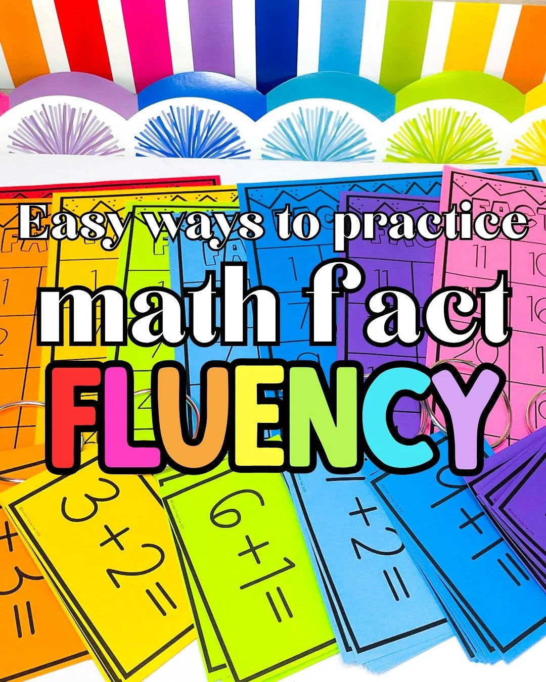 Ditch the dreaded timed tests for fact fluency and use some of these easy and fun ideas instead! Comment FACTS below and I&rsquo;ll send you the link to my blog all about fact fluency!