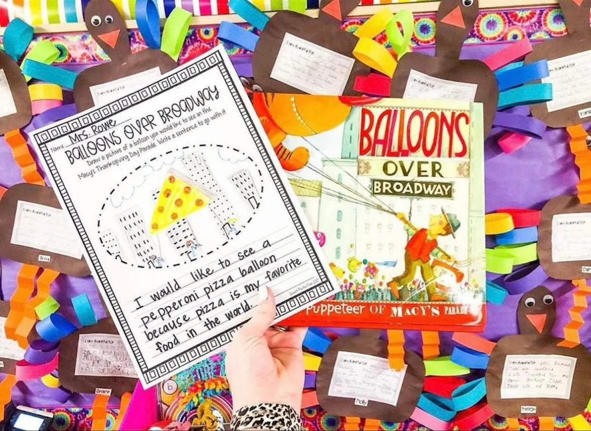A fun freebie for y&rsquo;all! If you haven&rsquo;t added Balloons Over Broadway to your November Read Aloud collection yet, do it!

Find this fun freebie at the link in my bio or you can comment PARADE and I&rsquo;ll send it to you!