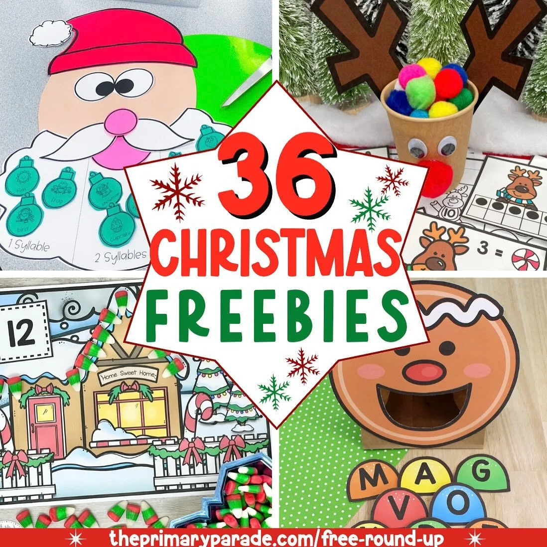 Comment FREEBIES to get hundreds of pages of free Christmas and Winter printables created by myself and a few teacher friends sent straight to your inbox!

If you&rsquo;re looking for: 
🎄Crafts
🎄Centers and
🎄Printable Activities 
to last you all W