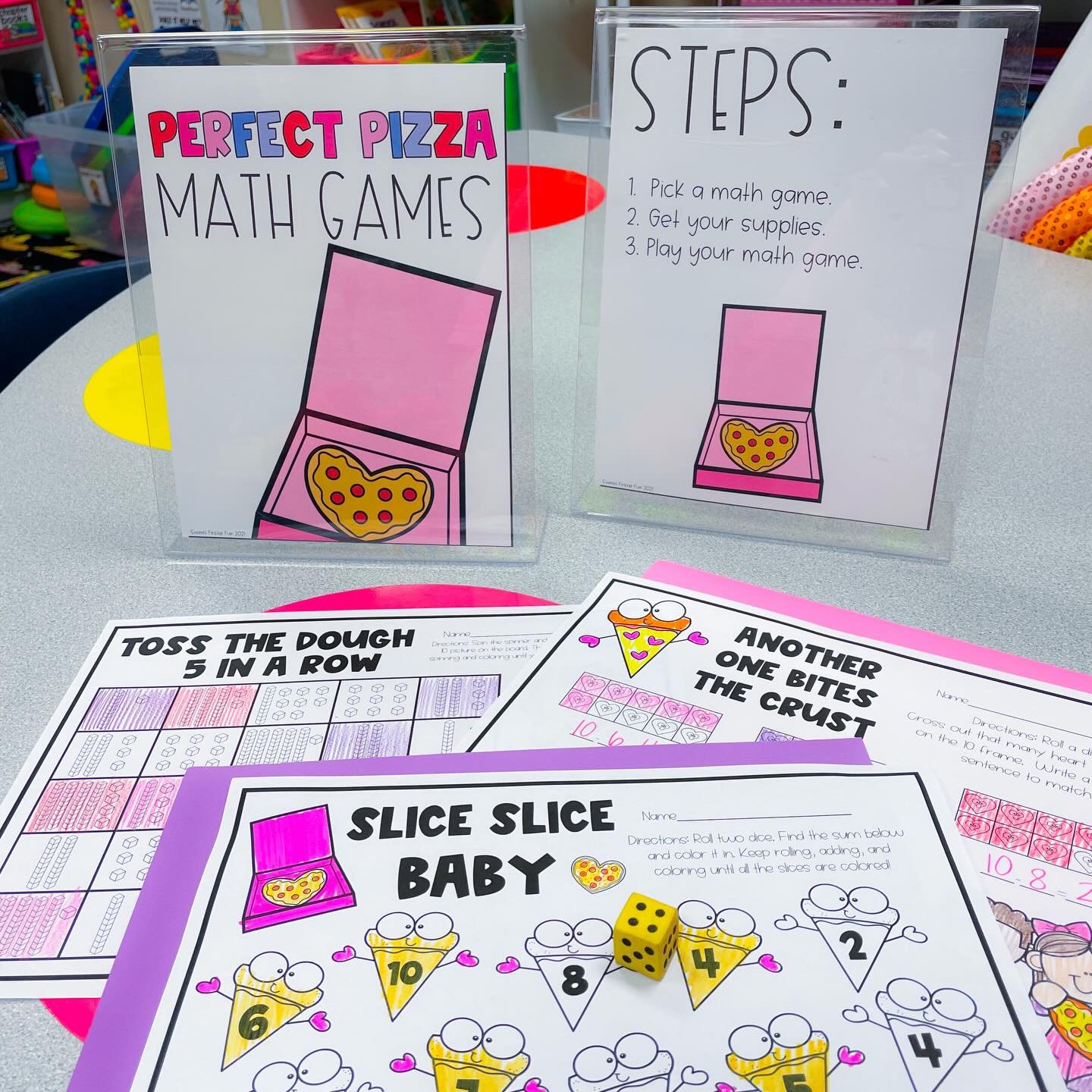 What are your Valentine&rsquo;s Day plans in the classroom? These stations are sooo much fun and help to minimize the chaos of the day! Drop the word PIZZA below and I&rsquo;ll send it to you!

This pack is full of fun stations that you can use durin