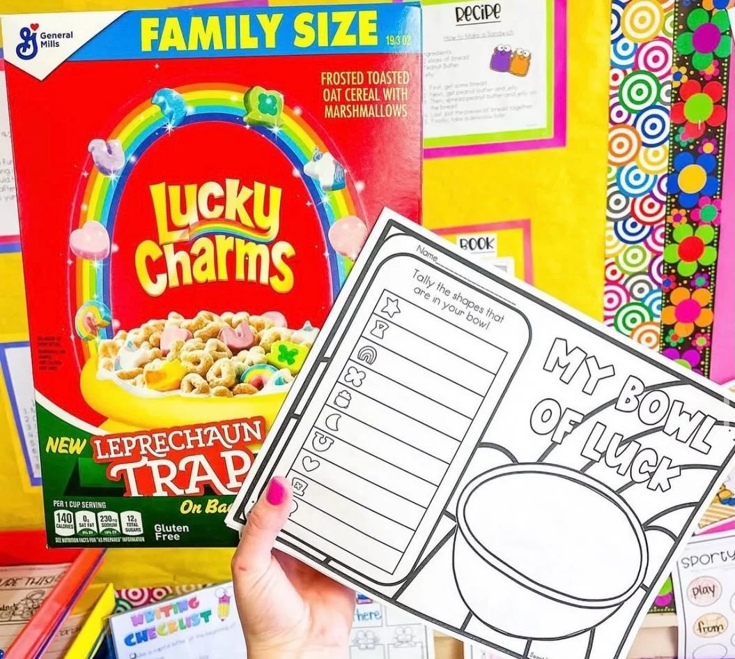 Yall!!!! March will be here in 2 weeks and I&rsquo;m already starting to think about allll the sham-rockin&rsquo; activities that come with this month! Comment LUCKY below for the link to this fun one!

Using Lucky Charms cereal with this Bowl of Luc