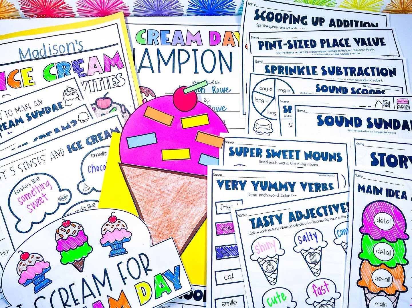 Comment FUN below for 5 full end of year themed review days (that are no prep too)! These are perfect for your EOY countdown! 😍

These fun themed days focus on reviewing math, literacy, science, and social studies from the school year! 

What&rsquo;