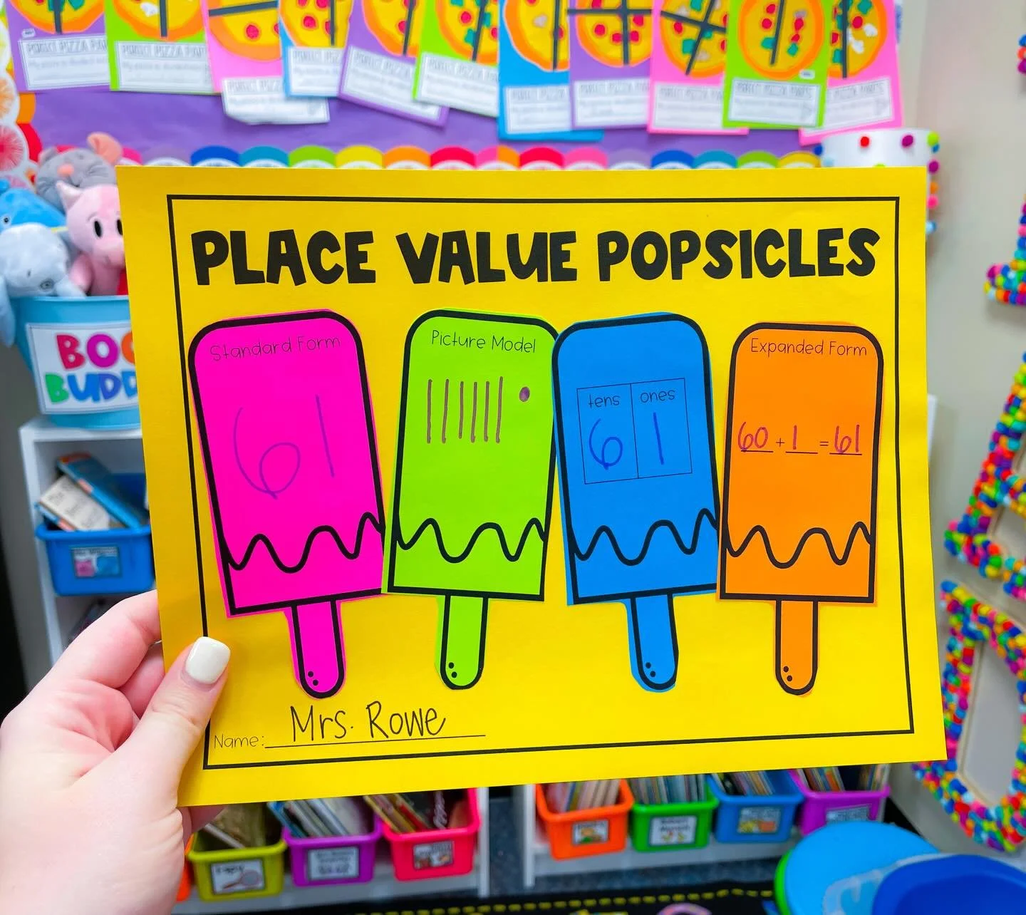 Review lots of math concepts for the year with these fun craftivities! Drop the word MATH below and I&rsquo;ll send them to you! 😎😎😎